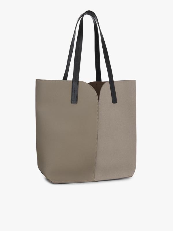 Chloé Tote Mujer Gaia Gris Nylon QWFT75809